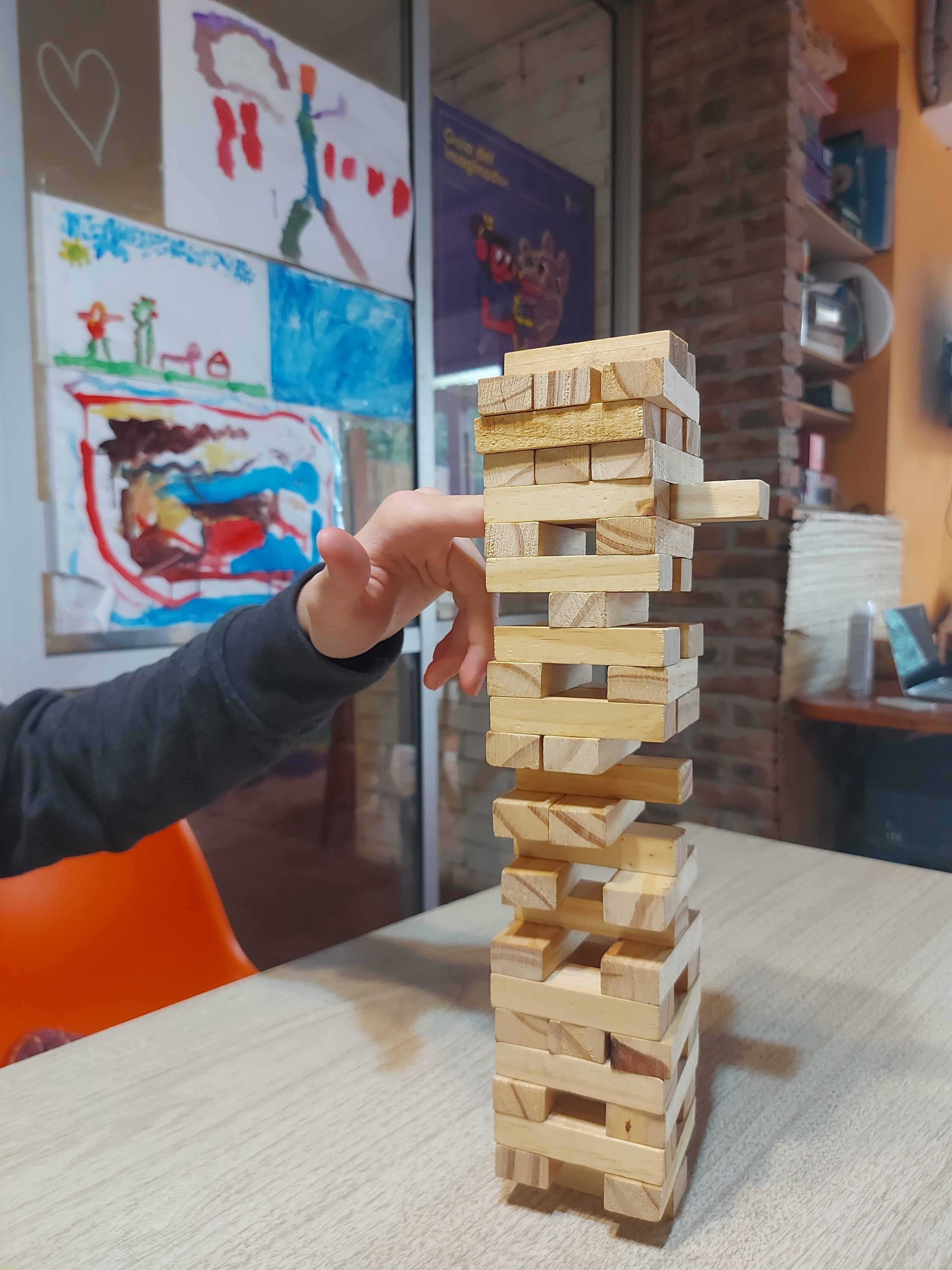 Jugando Jenga